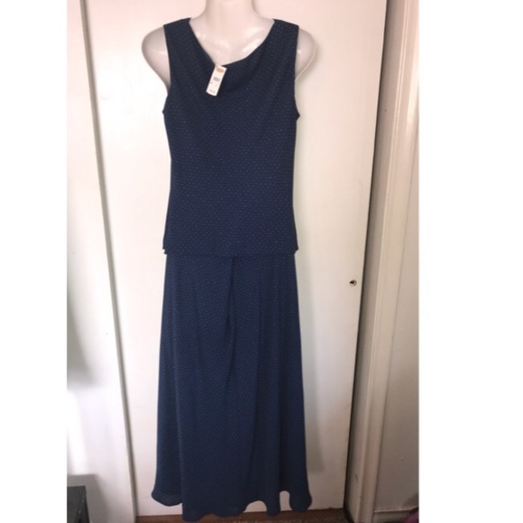 4.99 shipping•Talbots•silk blouse/skirt set - Picture 4 of 8